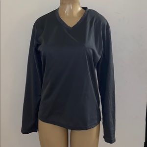 3x$20 Green Layer V Neck Blouse Size XL Large